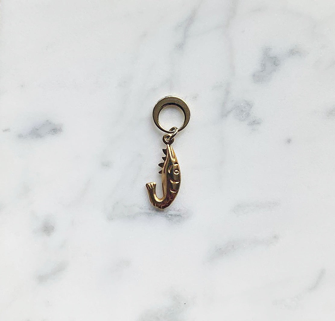 Shrimp Charm & Pendant