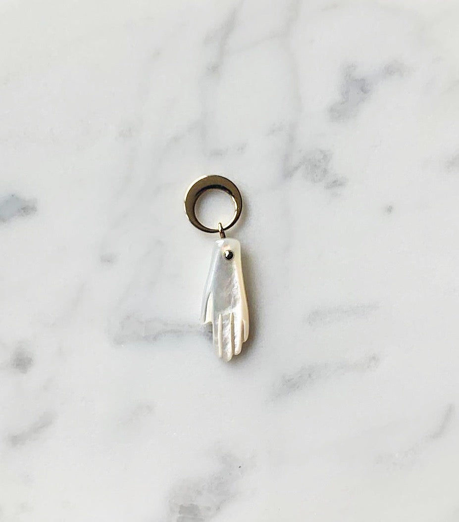 LUCKY HAND Charm & Single Earring