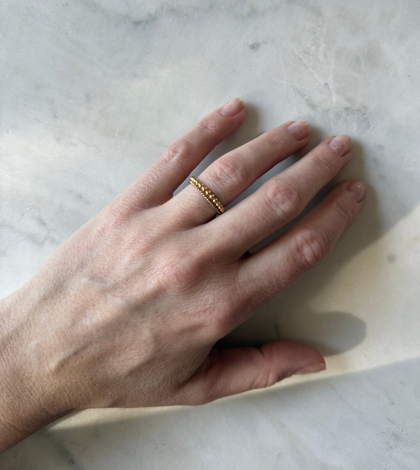 BASICS Duo Ring Set – Gold