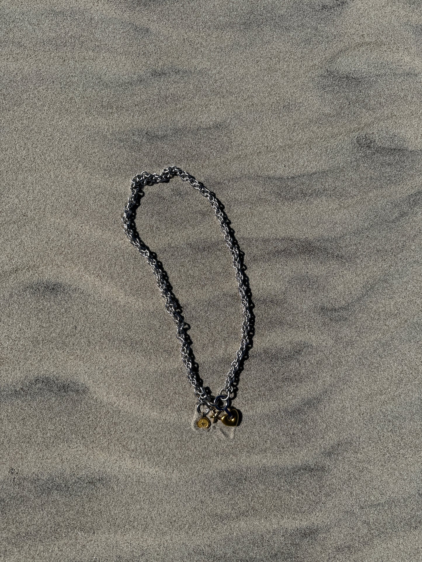 AIRAM Double Twist Charms Necklace
