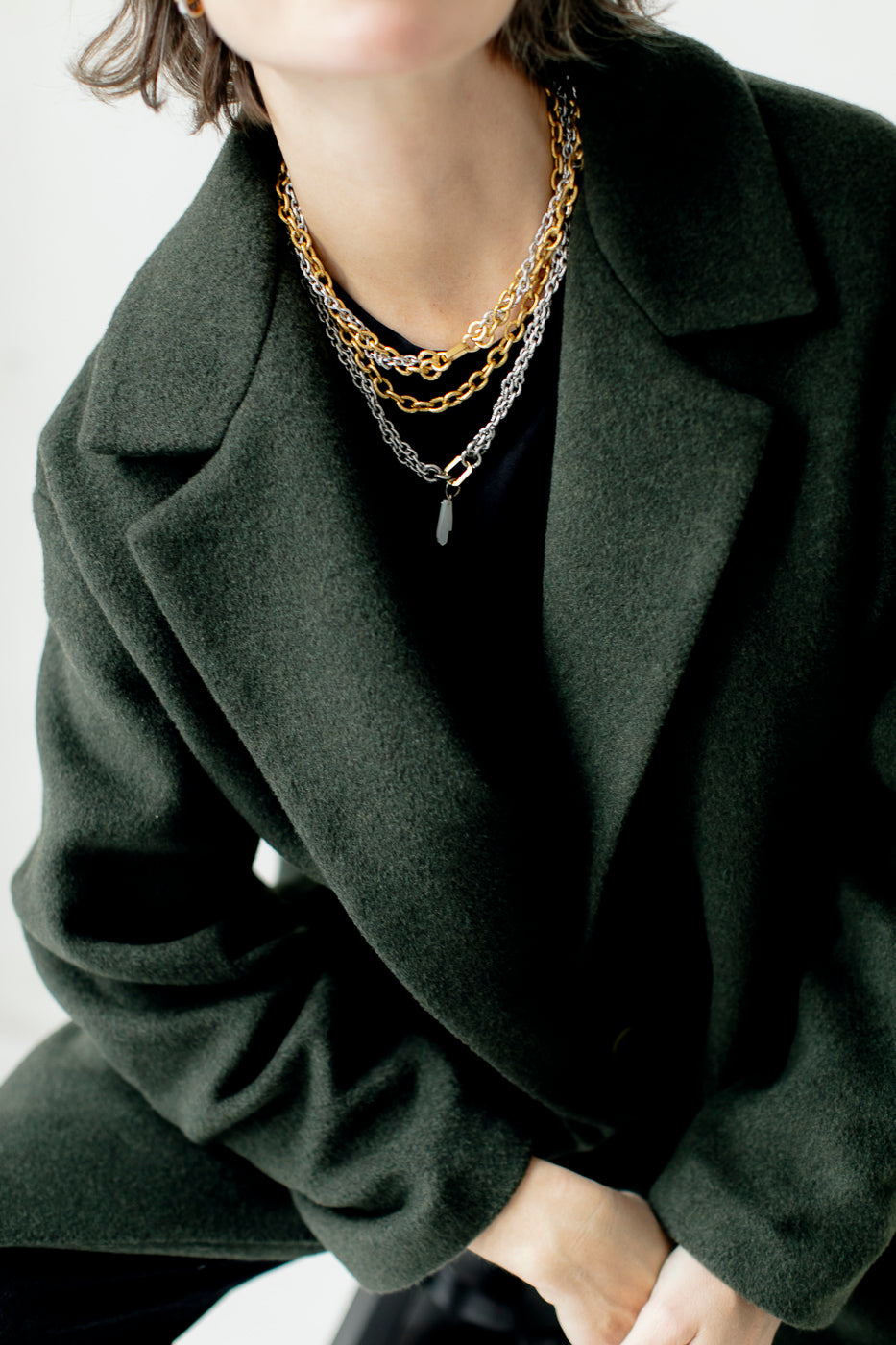 Double-Twist AIRAM Chain Necklace