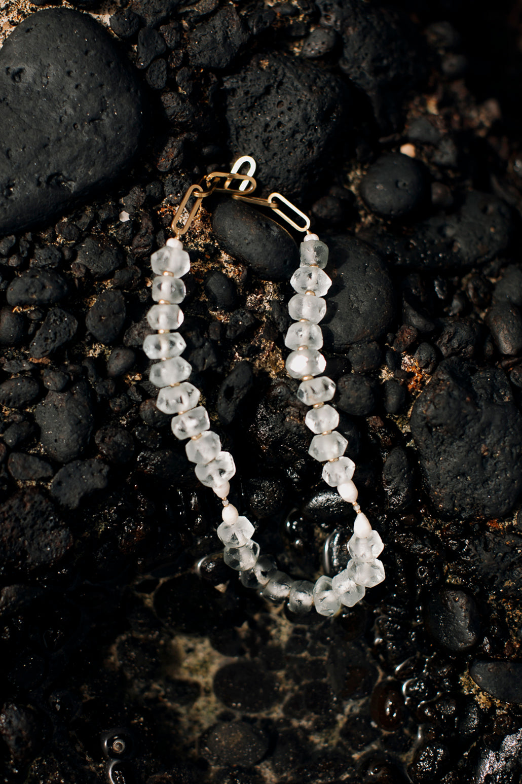 FAMARA Necklace light blue