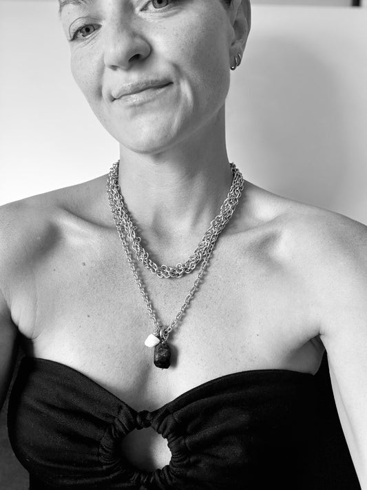 AIRAM Charms Necklace - Coal