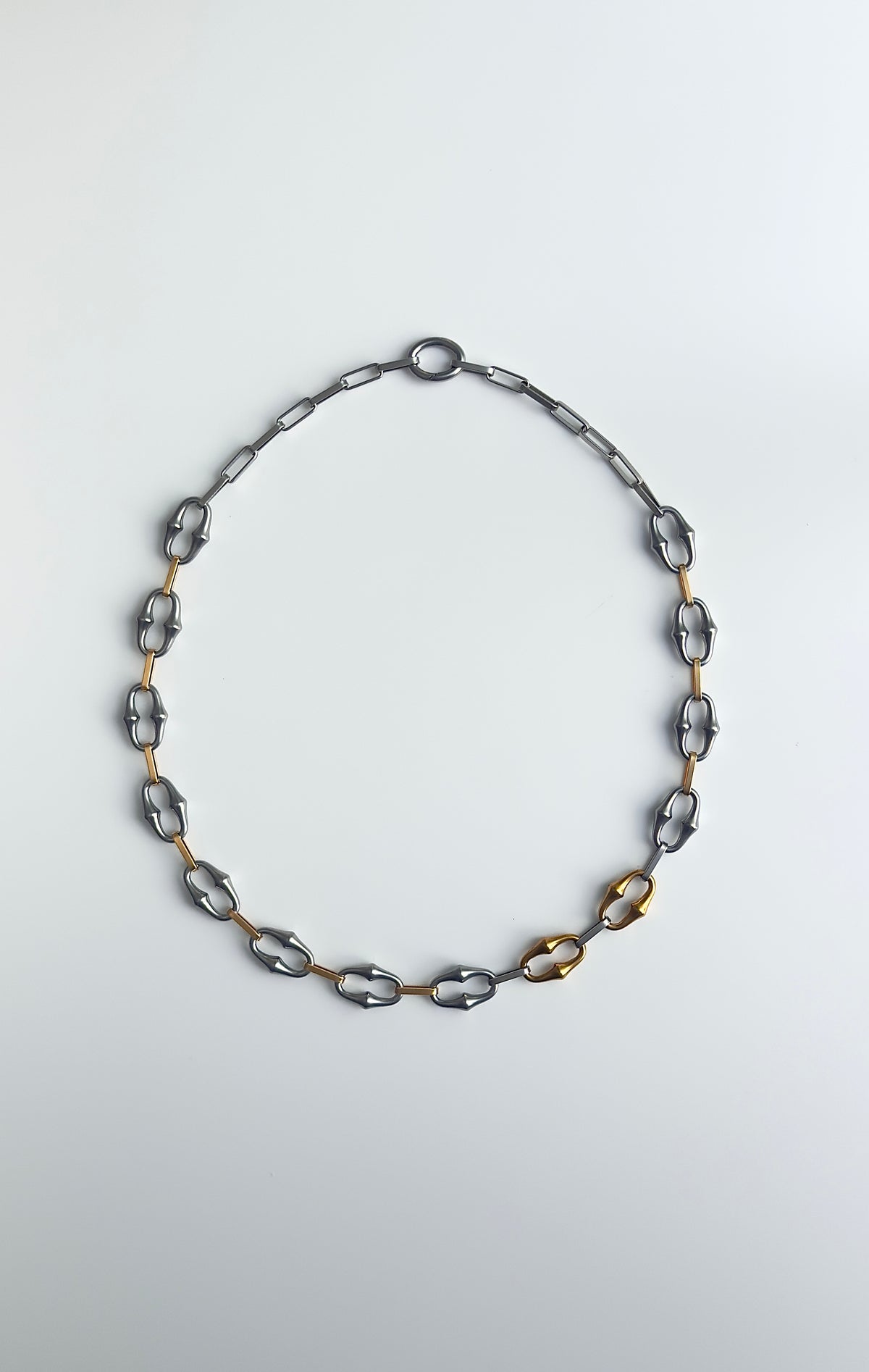 Limited Edition Connections two-tone choker necklace
