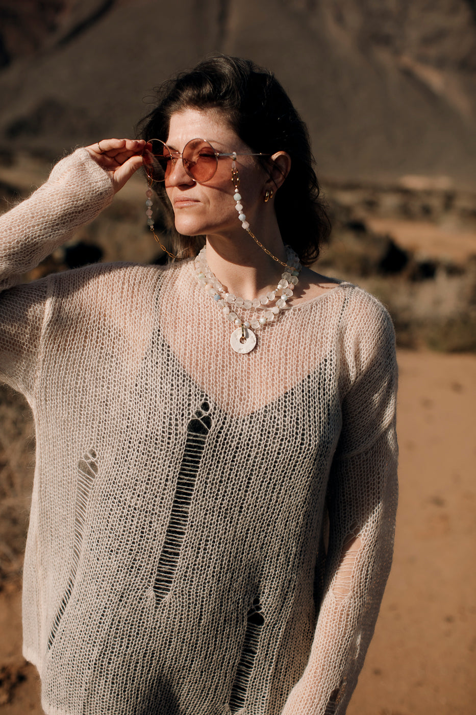 PASTEL PEARL Glasses chain